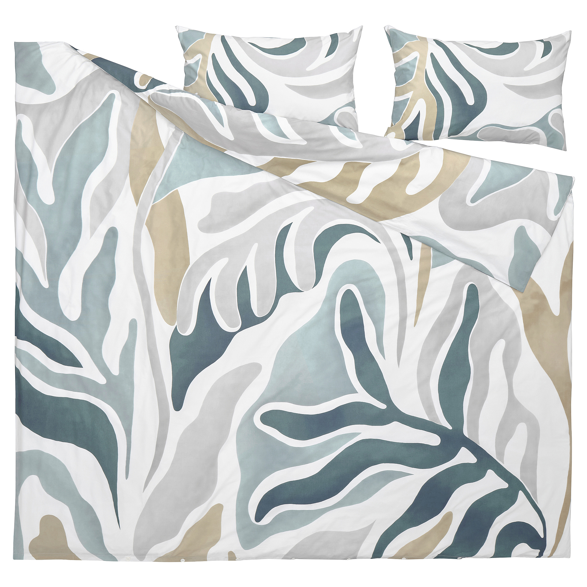 MYGGLASVINGE duvet cover and 2 pillowcases