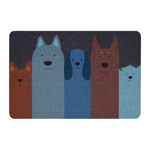 TURISTVÄG - 門墊 室內用，小狗，40x60 公分 | IKEA 線上購物 - PE993607_S4