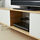 SVENARUM - TV bench with sliding doors, bamboo/white | IKEA Taiwan Online - PE806181_S1