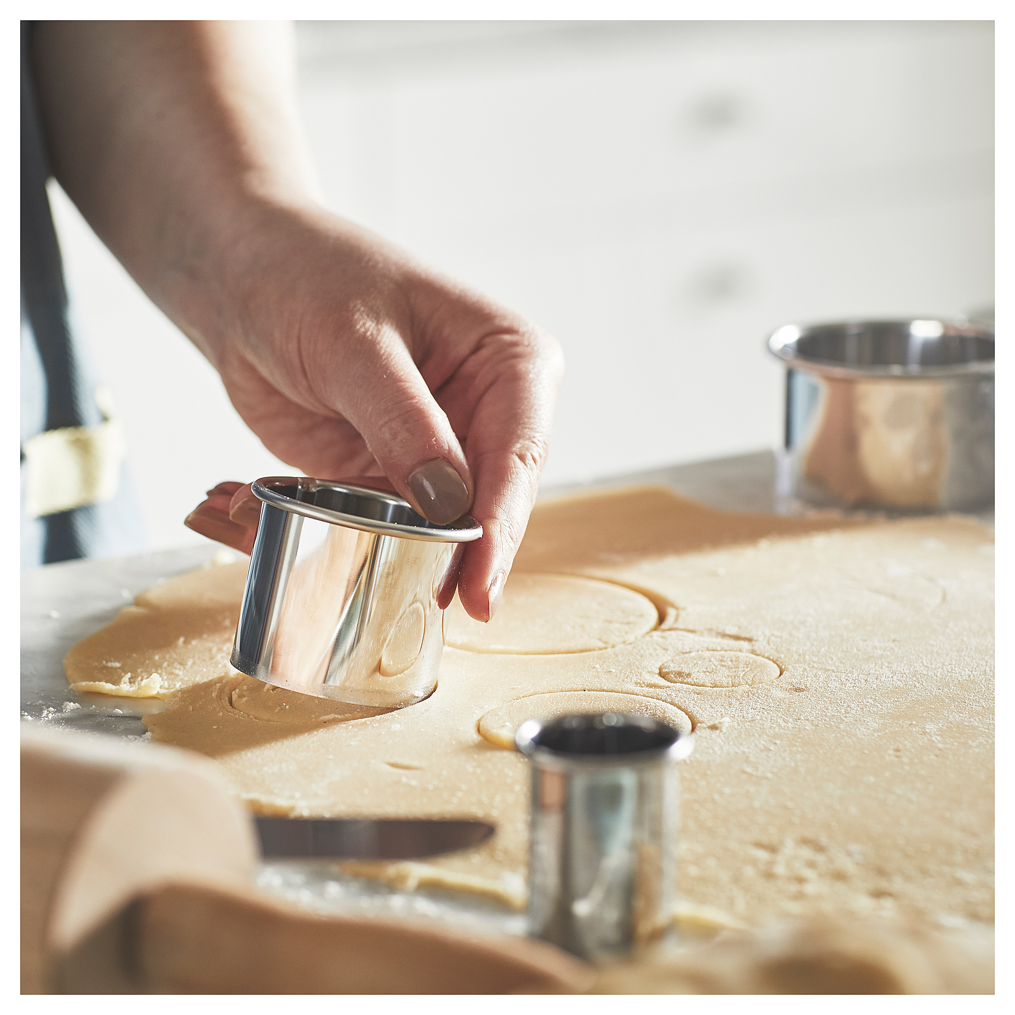 LÄTTBAKAD cookie cutter, set of 5