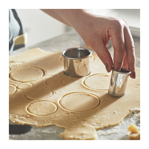 LÄTTBAKAD cookie cutter, set of 5