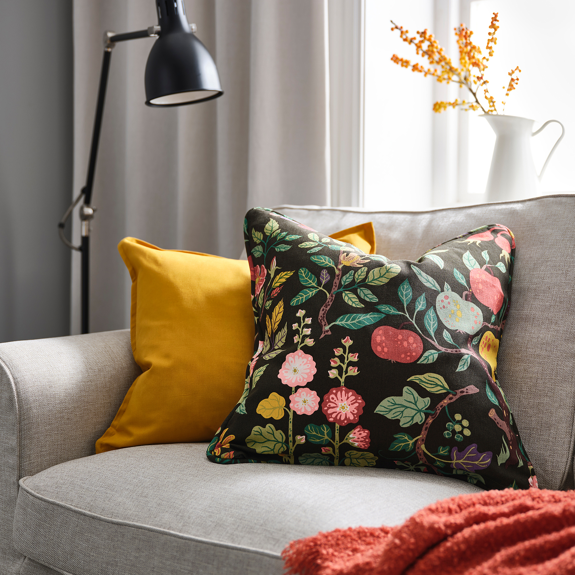 VILDPERSILJA cushion cover