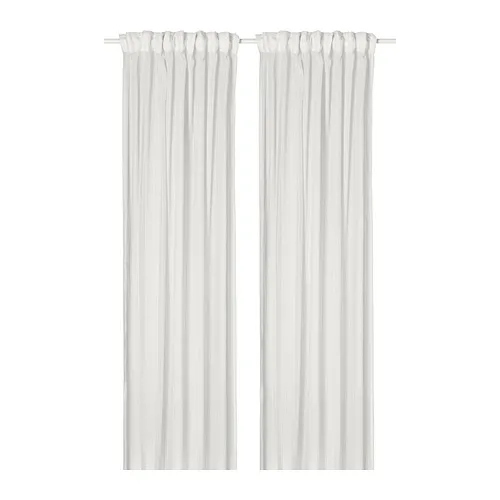 MATILDA - 紗簾 2件裝, 白色/含織帶, 145x250 公分 | IKEA 線上購物 - PE993696_S4