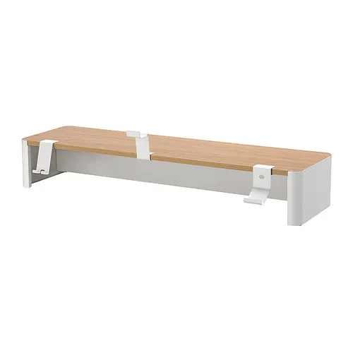 YXSTABY - 電競螢幕架，白色，98x27x16 公分 | IKEA 線上購物 - E1025173_S4