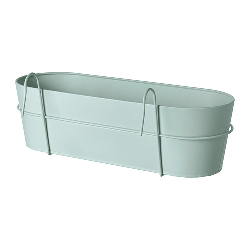 VITLÖK flower box with holder
