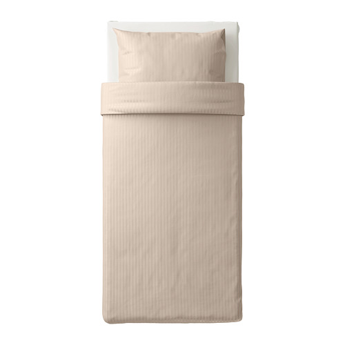 NATTJASMIN duvet cover and pillowcase