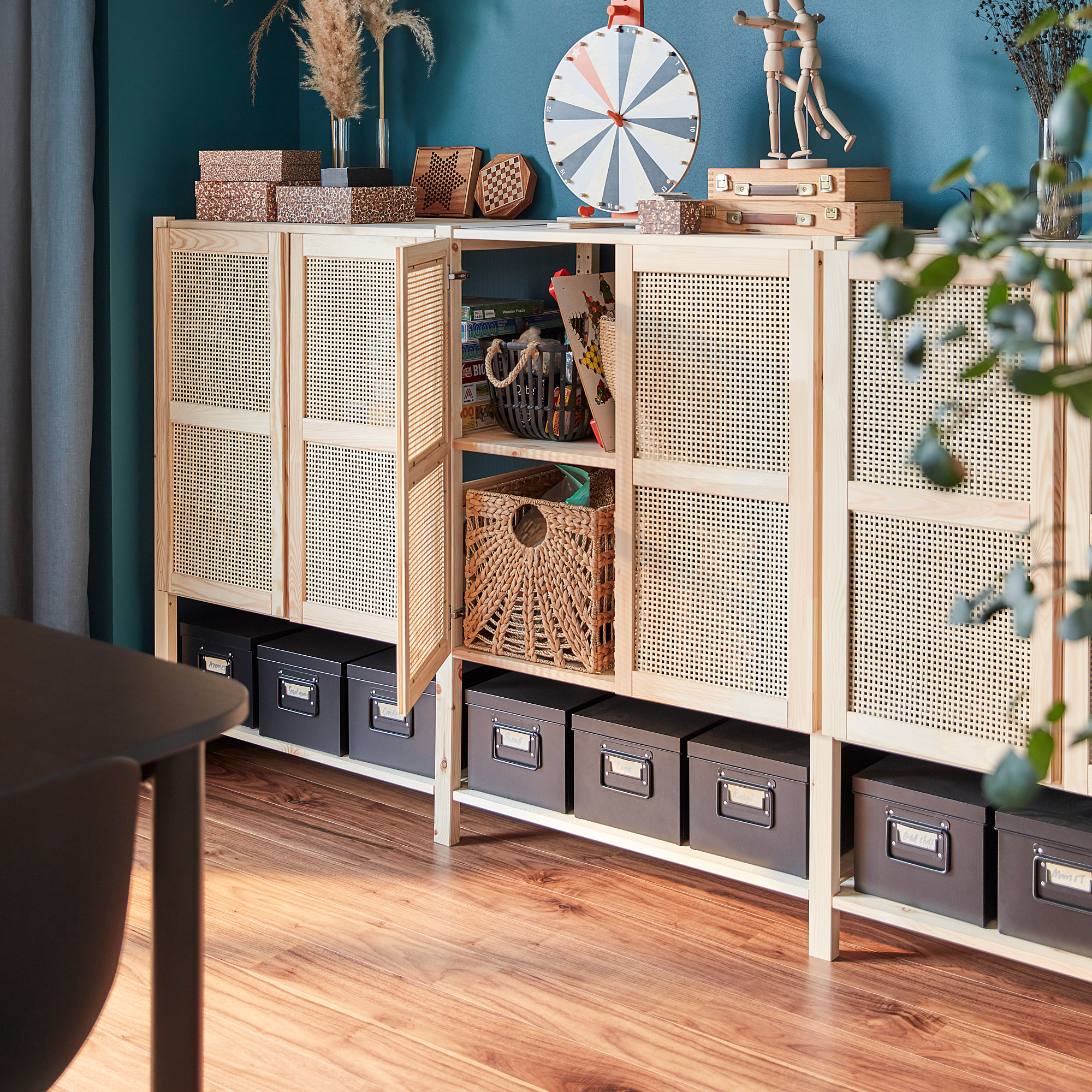 Ivar 層架組附門片 松木 Ikea 線上購物