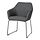 TOSSBERG - chair, metal black/Gunnared dark grey | IKEA Taiwan Online - PE954328_S1