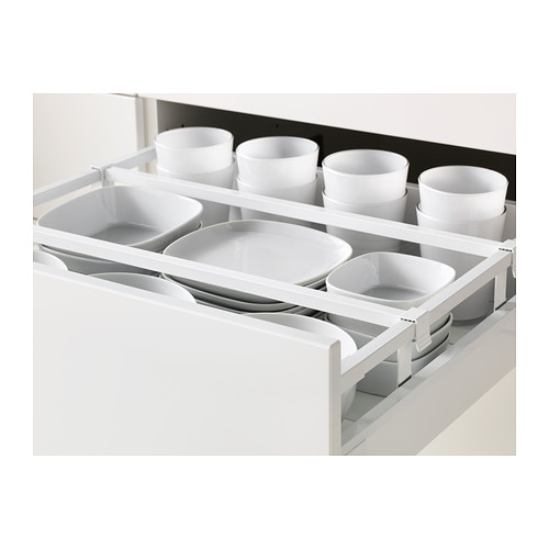 METOD/MAXIMERA hi cab w shlvs/4 drawers/dr/2 frnts