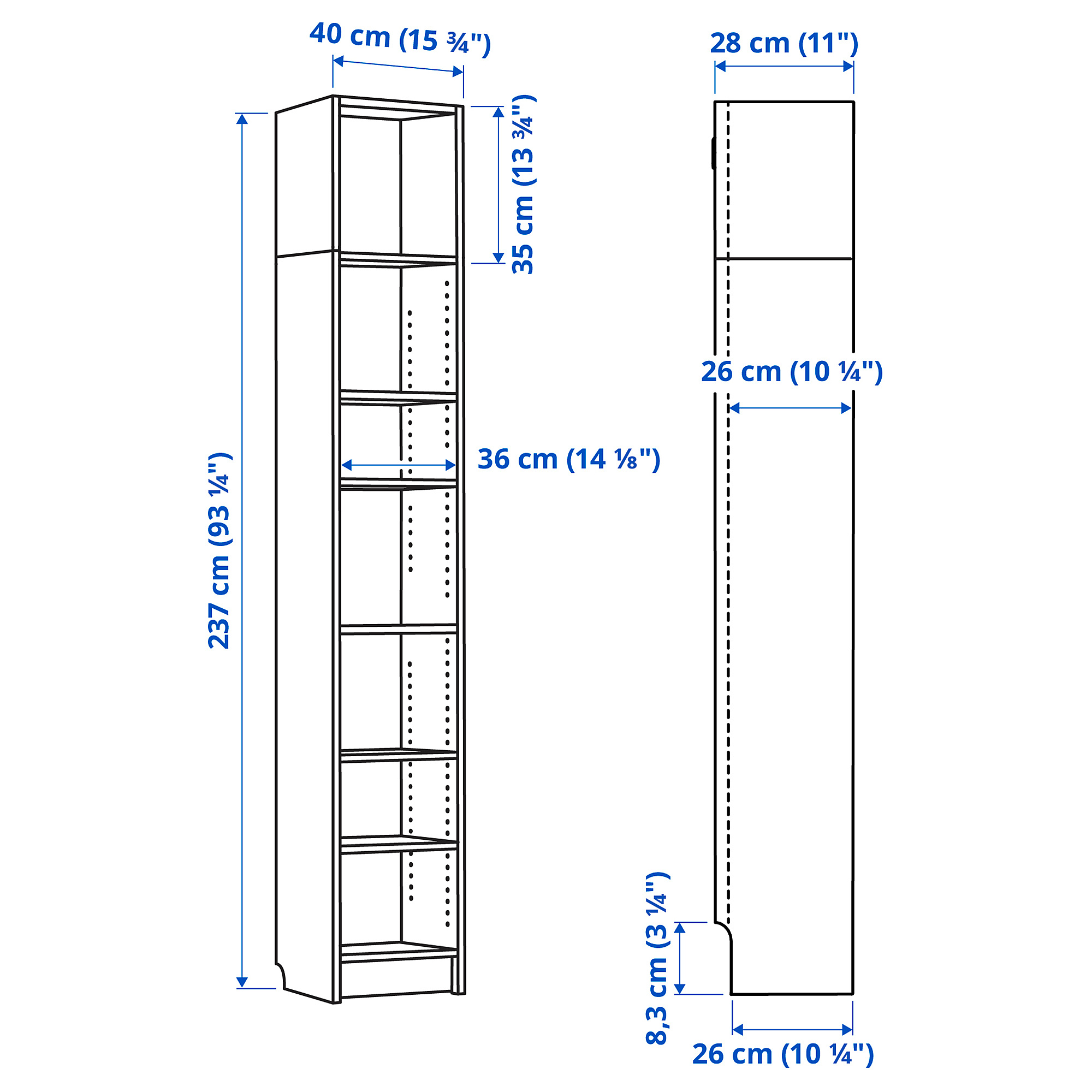 BILLY bookcase