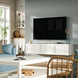 BESTÅ TV bench with doors