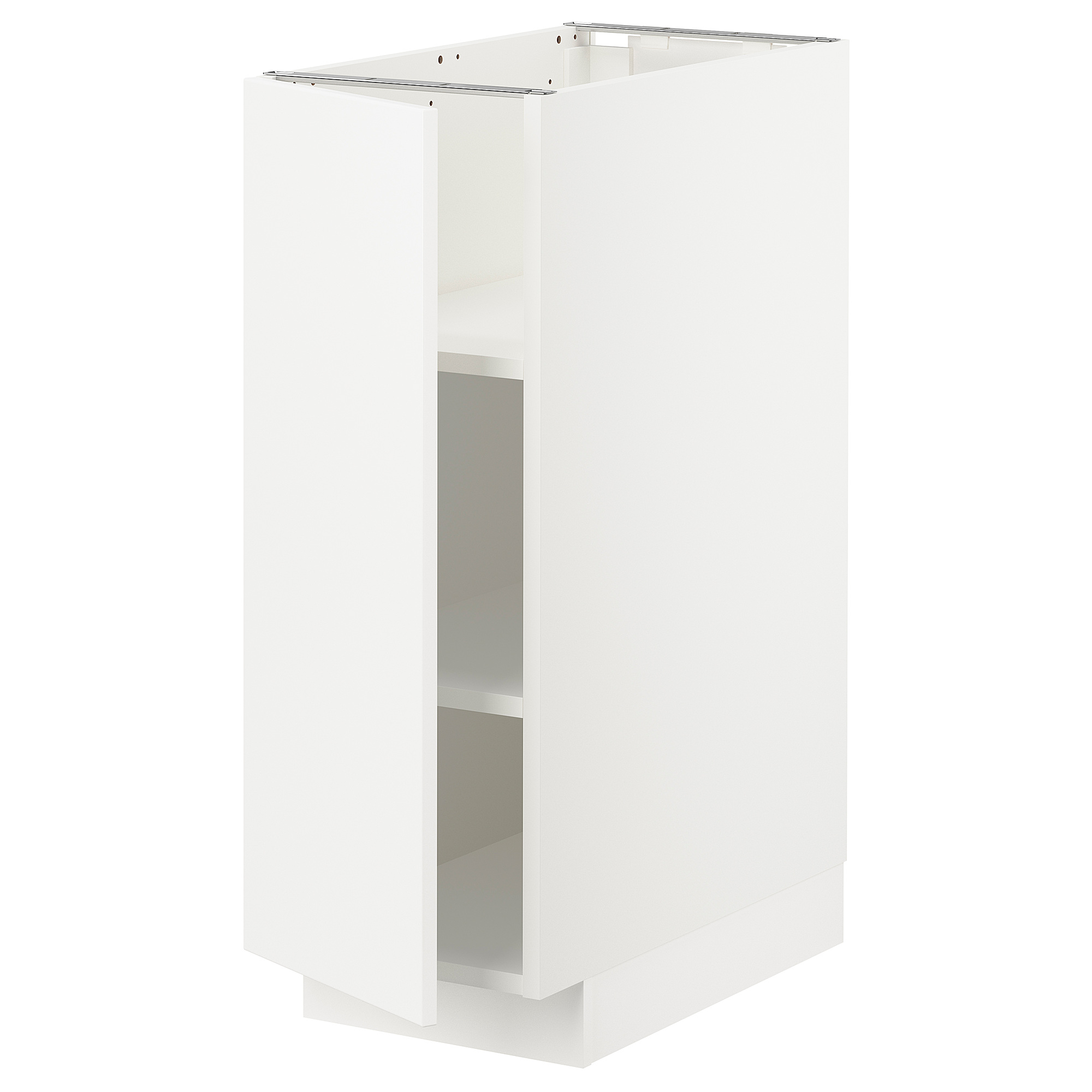 METOD base cabinet with shelves