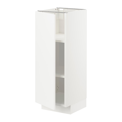 METOD - base cabinet with shelves, white/Veddinge white | IKEA Taiwan Online - PE711078_S4