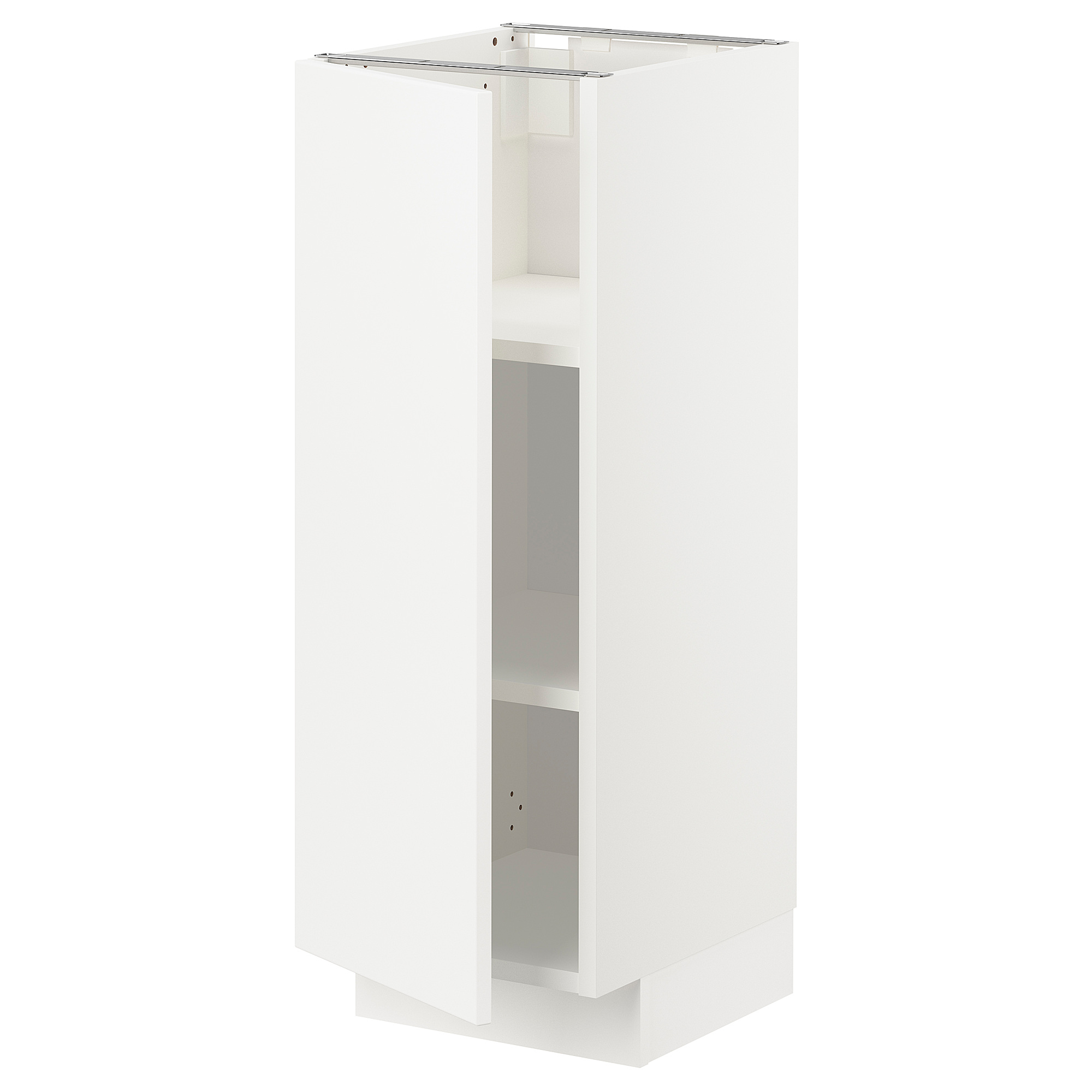 METOD base cabinet with shelves