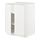 METOD - base cabinet with shelves/2 doors, white/Veddinge white | IKEA Taiwan Online - PE711080_S1