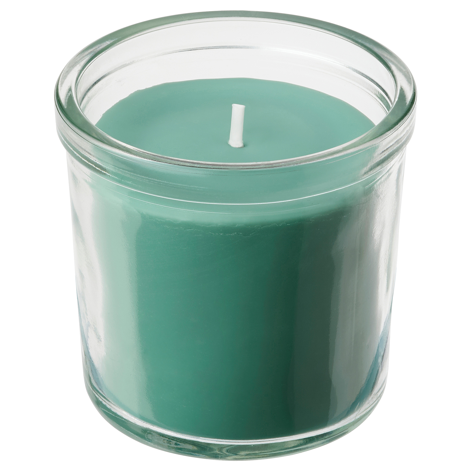 HEDERSAM scented candle in glass