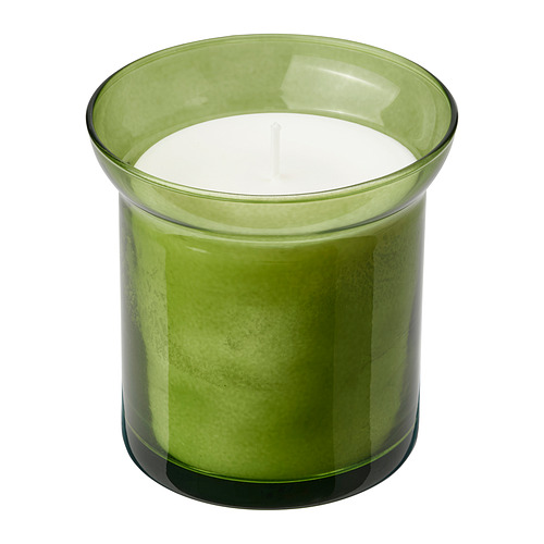 HEDERSAM scented candle in glass