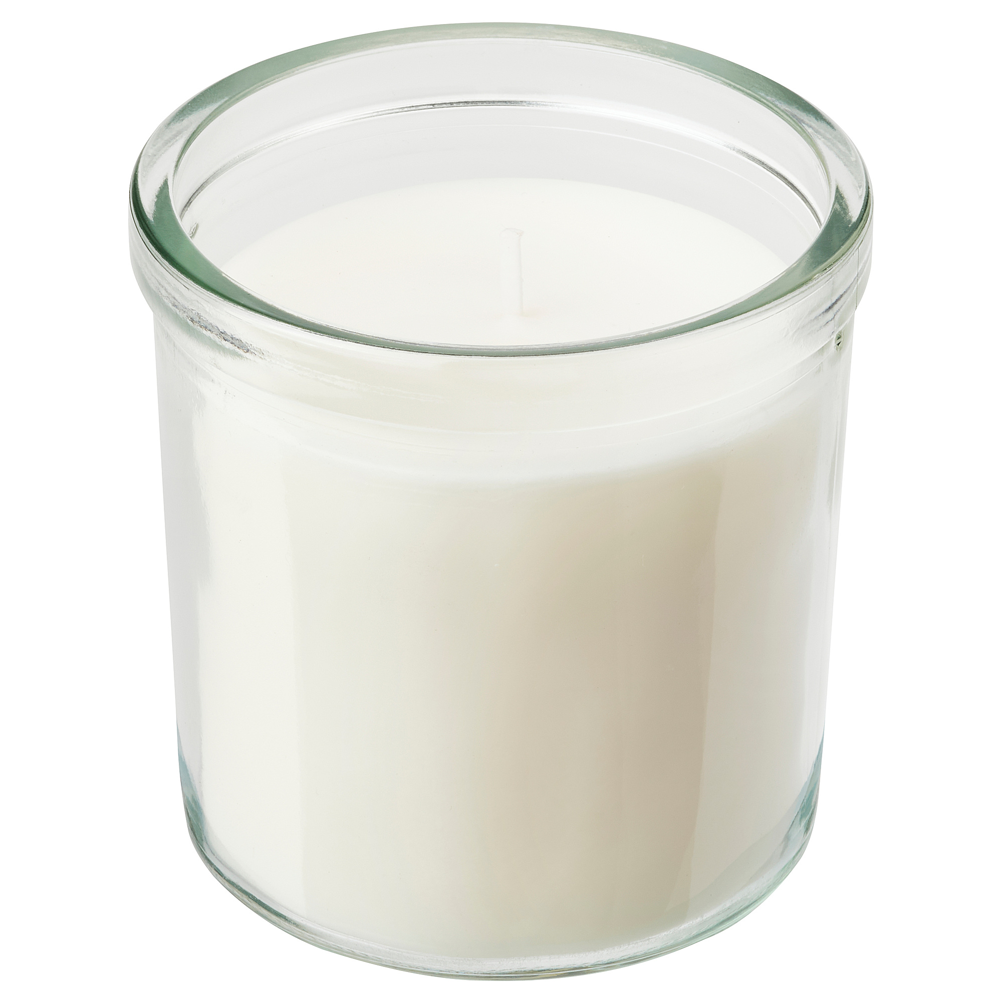 JÄMLIK scented candle in glass