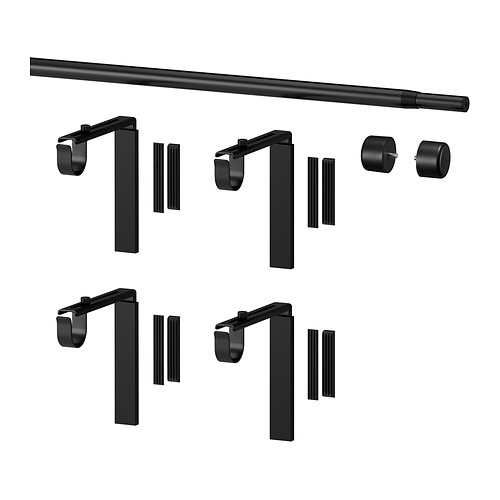 RÄCKA curtain rod combination