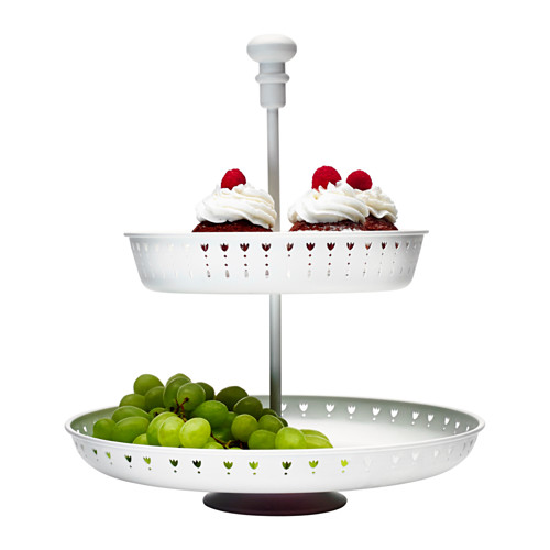 GARNERA serving stand, two tiers