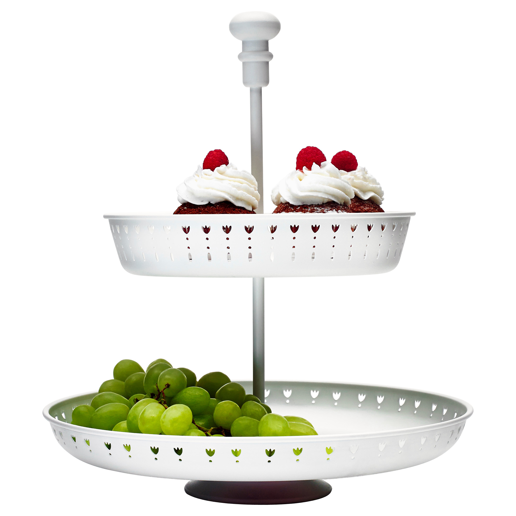 GARNERA serving stand, two tiers