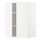 METOD - wall cabinet with shelves/2 doors, white/Veddinge white | IKEA Taiwan Online - PE711096_S1