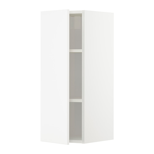 METOD wall cabinet with shelves