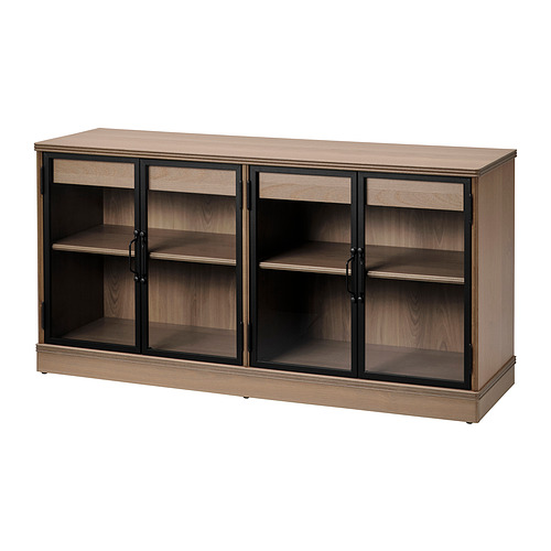 LANESUND - 邊櫃, 灰棕色, 161x47x81 公分 | IKEA 線上購物 - PE888966_S4