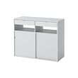 SPIKSMED - 邊櫃, 淺灰色, 97x40x79 公分 | IKEA 線上購物 - PE926963_S2 
