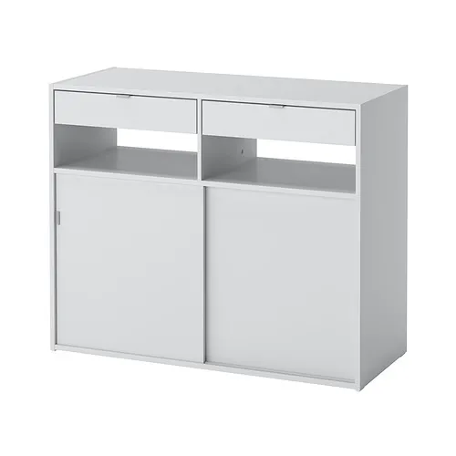 SPIKSMED - 邊櫃, 淺灰色, 97x40x79 公分 | IKEA 線上購物 - PE926963_S4