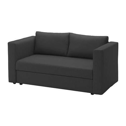 SKÖNABÄCK - 2-seat sofa-bed, Knisa dark grey | IKEA Taiwan Online - PE954478_S4