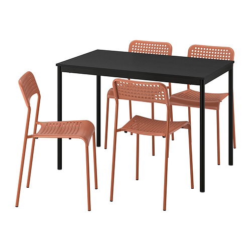SANDSBERG table and 4 chairs