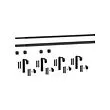 HUGAD/RÄCKA 雙窗簾桿組合