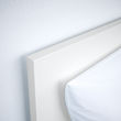 MALM bed frame, high, w 4 storage boxes