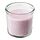 LUGNARE - 香氛杯狀蠟燭, 茉莉花味/粉紅色 | IKEA 線上購物 - PE850076_S1