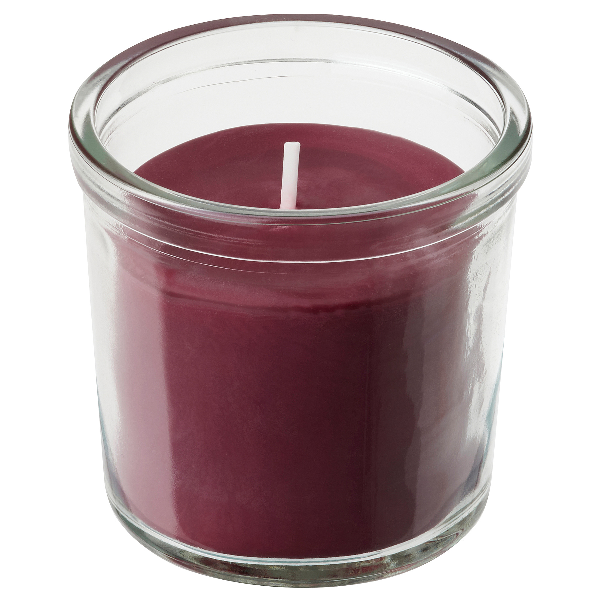 STÖRTSKÖN scented candle in glass