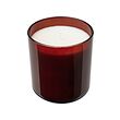 STÖRTSKÖN - scented candle in glass, Berries/red, 50 hr