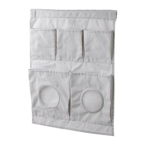 LEN - hanging storage, dotted/light grey, 45x64 cm | IKEA Taiwan Online - PE889045_S4