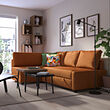 FRIHETEN/KLAGSHAMN corner sofa-bed with storage