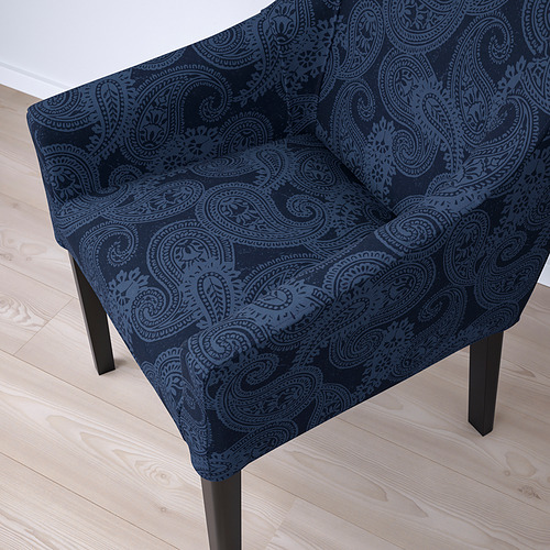 SAKARIAS - chair with armrests, black/Kvillsfors | IKEA Taiwan Online - PE850159_S4
