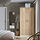 BERGSBO - door, white stained oak effect, 50x195 cm | IKEA Taiwan Online - PE889076_S1