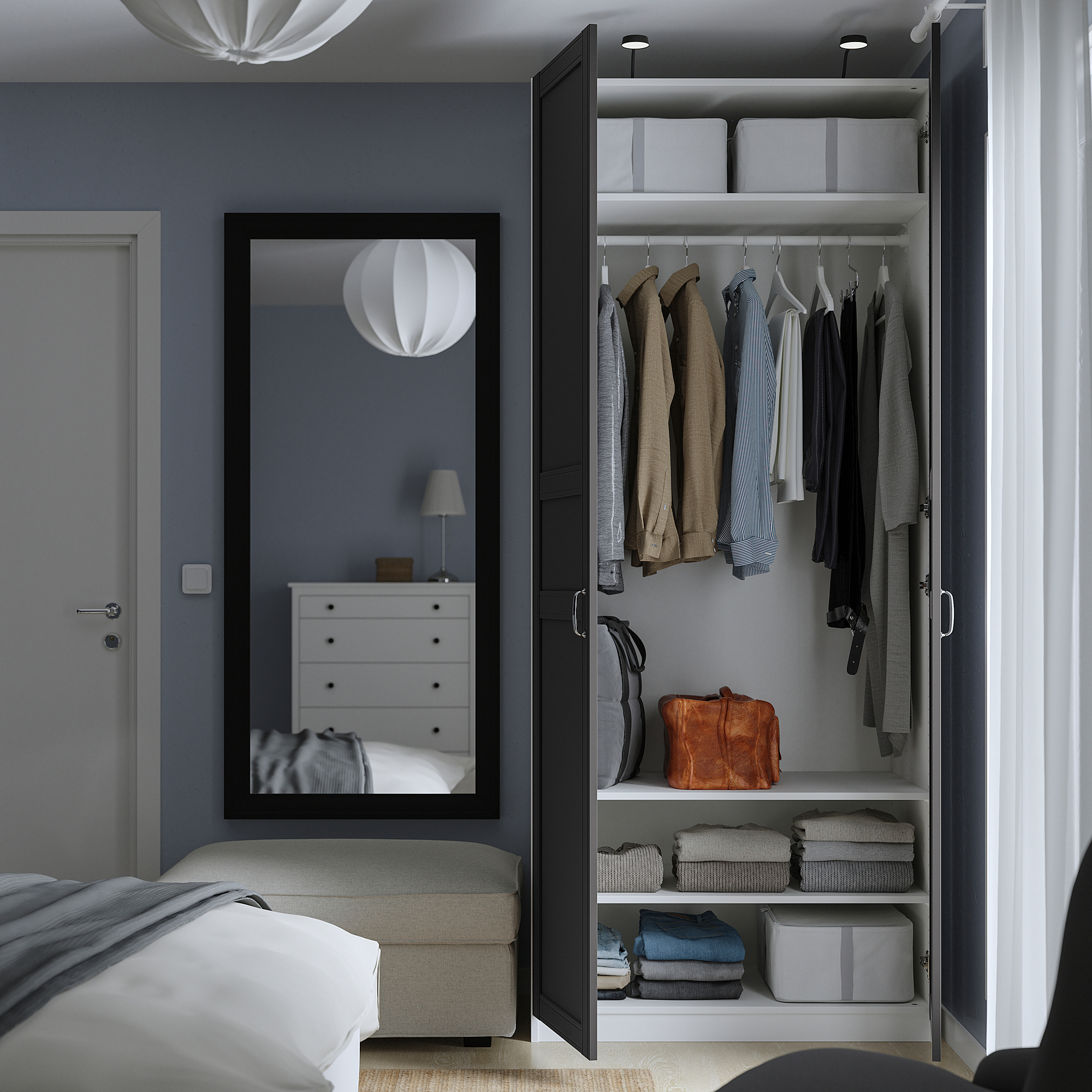 PAX/FLISBERGET wardrobe