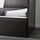 FLEKKE - day-bed w 2 drawers/2 mattresses, black-brown/Åsvang firm | IKEA Taiwan Online - PE610760_S1