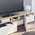 BESTÅ - TV bench, white stained oak effect/Selsviken high-gloss/white | IKEA Taiwan Online - PE751055_S1