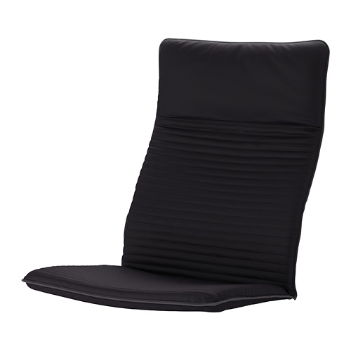 POÄNG - 扶手椅椅墊, Knisa 黑色 | IKEA 線上購物 - PE662708_S4