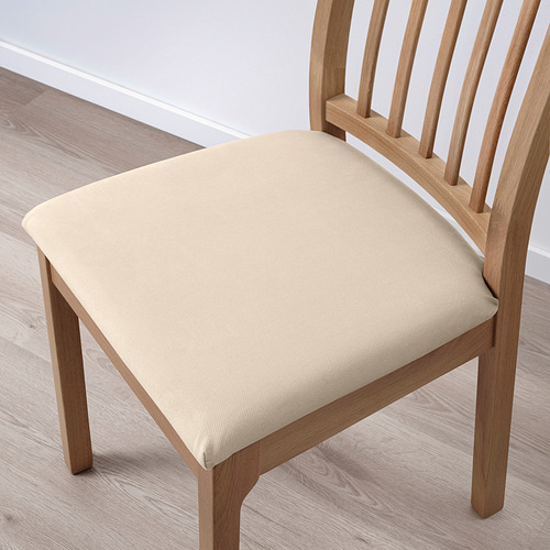 EKEDALEN - 餐椅, 橡木/Hakebo 米色 | IKEA 線上購物 - PE850277_S4