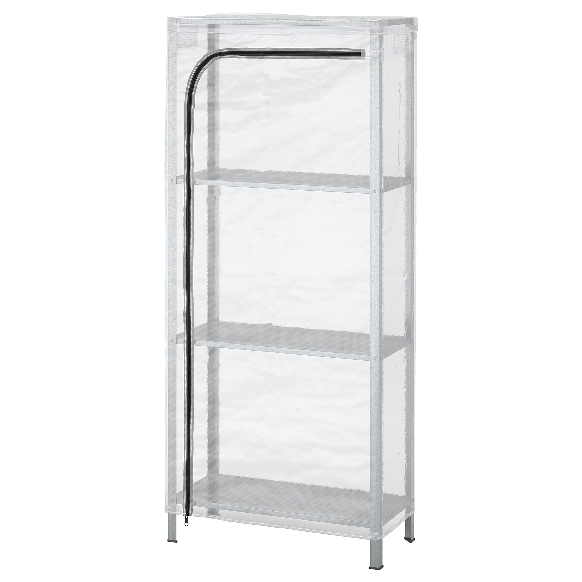 HYLLIS shelving unit with cover