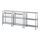 HYLLIS - 層架組附遮罩, 透明 | IKEA 線上購物 - PE712590_S1
