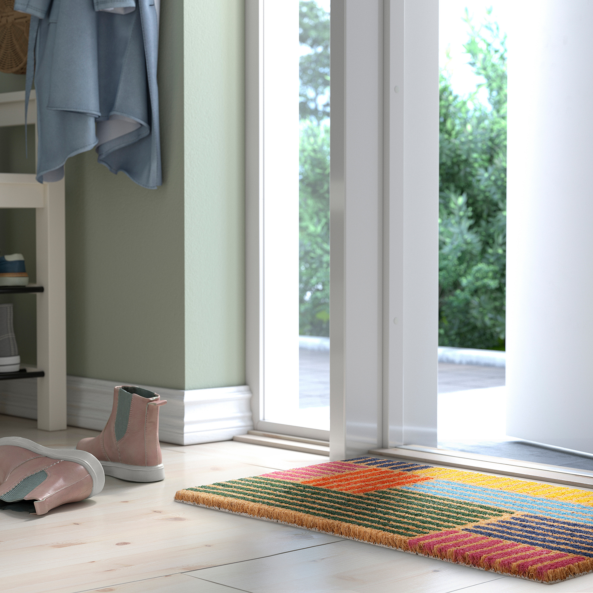 SPÅRDJUP door mat, indoor