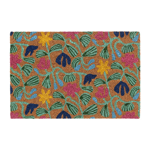 VÄGKURVA - 門墊 室內用, 彩色/花朵圖形, 40x60 公分 | IKEA 線上購物 - PE954648_S4